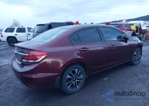 2013 Honda Civic Ex z USA, uszkodzony, nr VIN 19XFB2F81DE285835